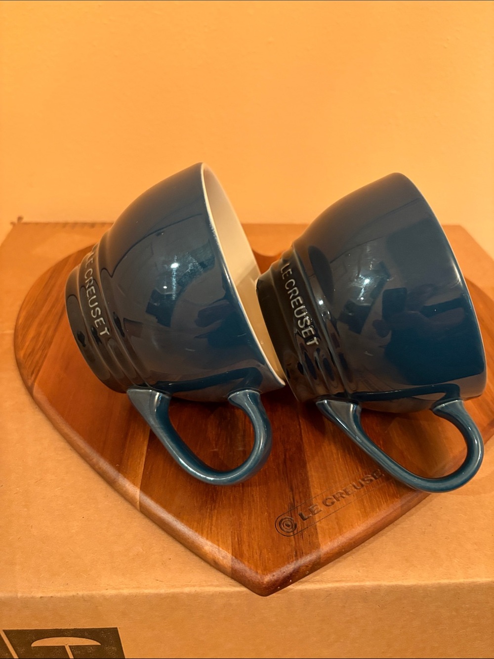 Le Creuset Set of 2 Giant Cappuccino Cup in Nuit